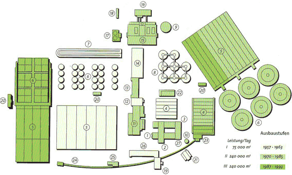 Lageplan Klärwerrk Ruhleben