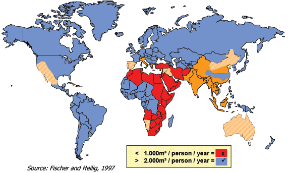 Globale Wassersituation 2050