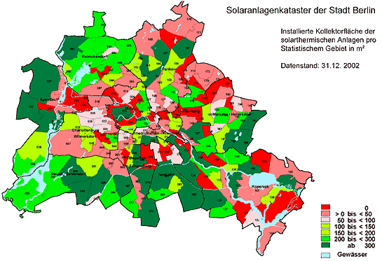 Solaranlagenkataster der Stadt Berlin