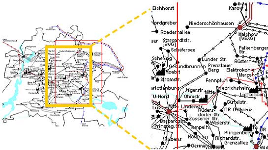 Spannungsnetze in Berlin